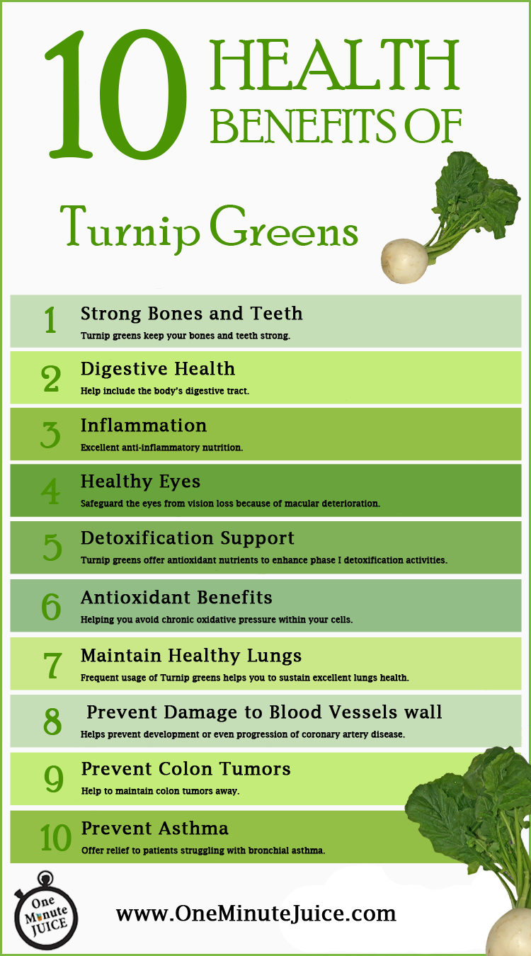 Health Benefits of Turnip Greens